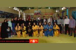 مسابقات کمربند طلایی بانوان رزمی شهرستان قدس برگزار شد